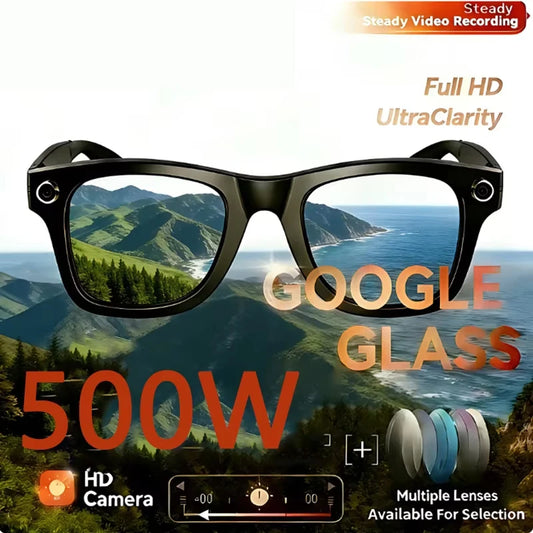 Smart 4K 500W Camera Sunglasses