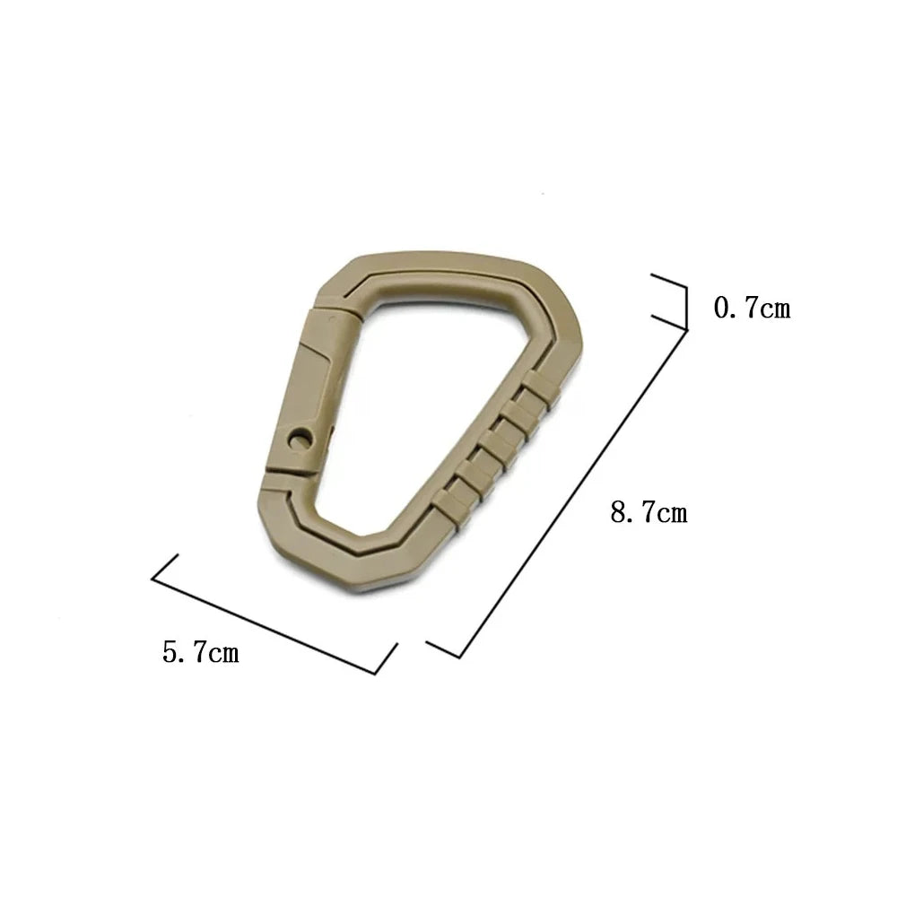 Hiking Outdoor Tactical Carabiner Molle Clip