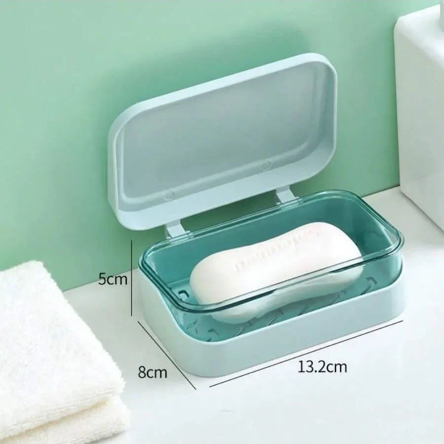 Travel Soap Case with Removable Draining Tray