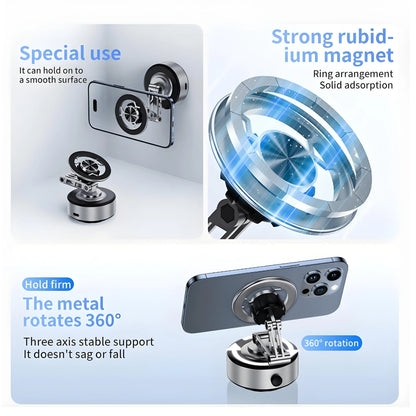 Magnetic Vacuum Adsorption Car Phone Holder