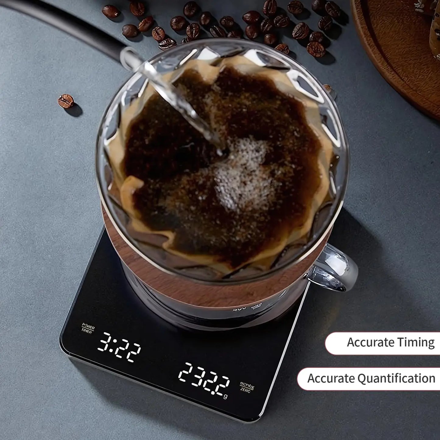 Digital Coffee Scale with Timer
