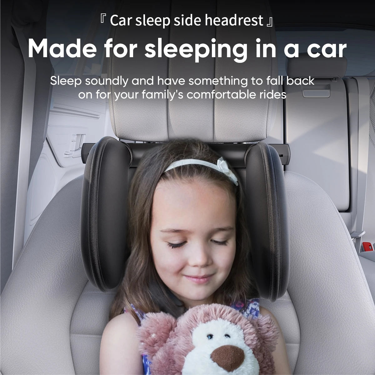 Adjustable Car Headrest Pillow