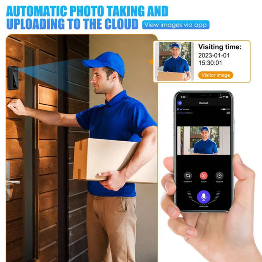 Smart Wireless Doorbell With Camera