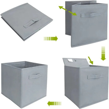 Collapsible Fabric Storage Cube