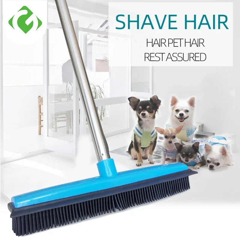 Rubber Broom and Replacement Head