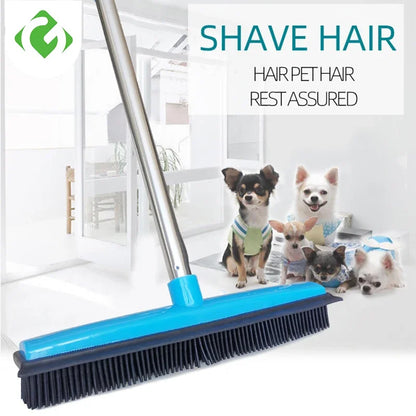 Rubber Broom and Replacement Head