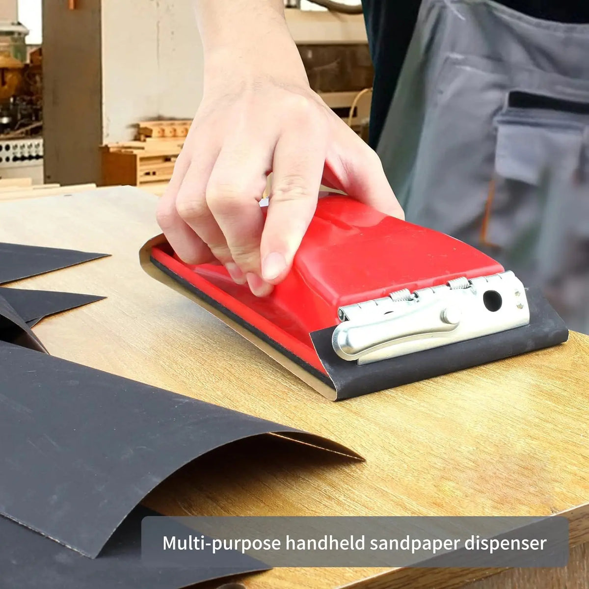 Clip-On Hand Sanding Block