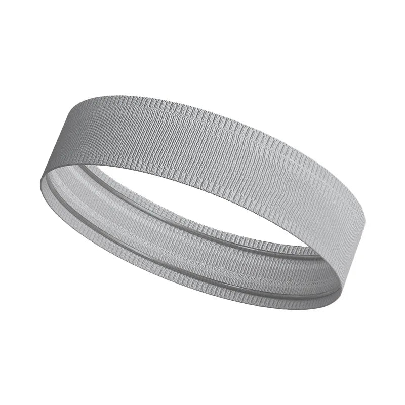 Sports Elastic Headband With Sweat Absorption