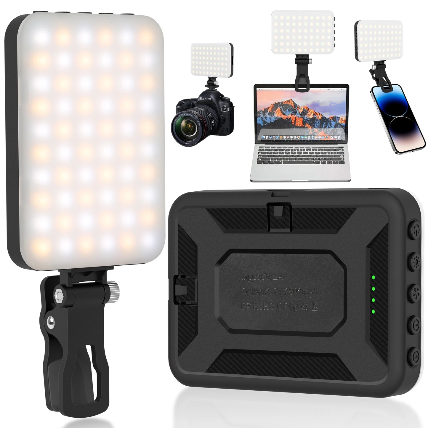 Portable Clip on Light for Phone