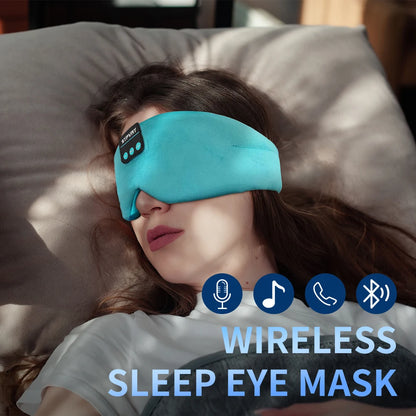 Bluetooth Wireless Headphones Soft Sleep Mask