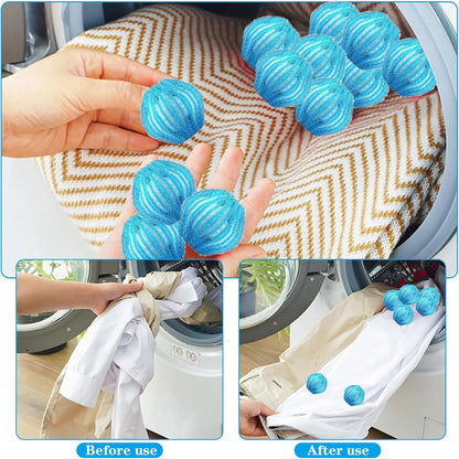 Reusable Laundry Hair-Catcher Balls