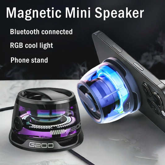 Portable Mini Magnetic Bluetooth Speaker