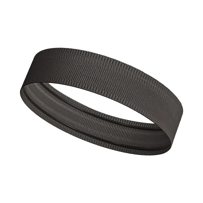 Sports Elastic Headband With Sweat Absorption