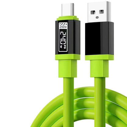 240W Fast Charging USB to Type-C, Type-C to Type-C Data Cable