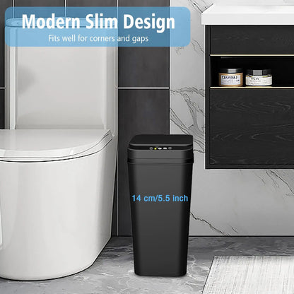 Touchless Automatic Trash Can with Lid