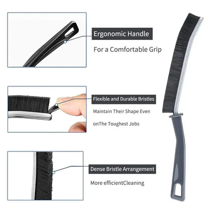 Narrow-Gap Cleaning Brushes
