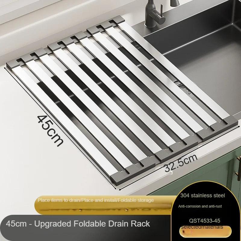 304 Atainless Ateel Kitchen Aink Drain Rack