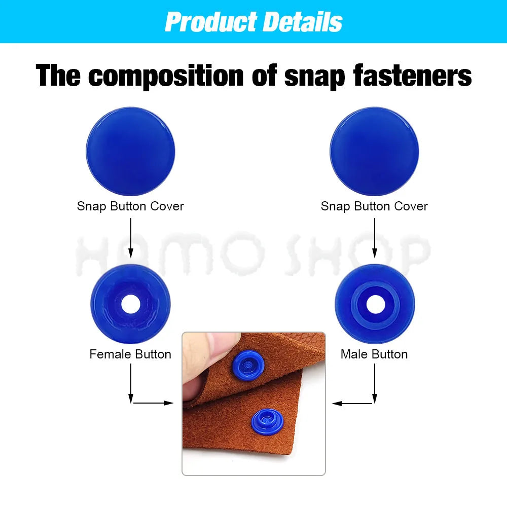 Snap Fastener Kits and Refills
