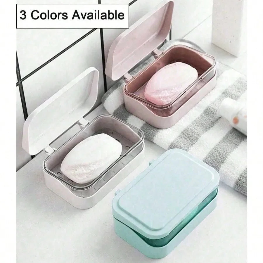 Travel Soap Case with Removable Draining Tray