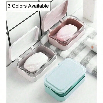 Travel Soap Case with Removable Draining Tray