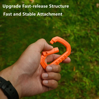 Hiking Outdoor Tactical Carabiner Molle Clip