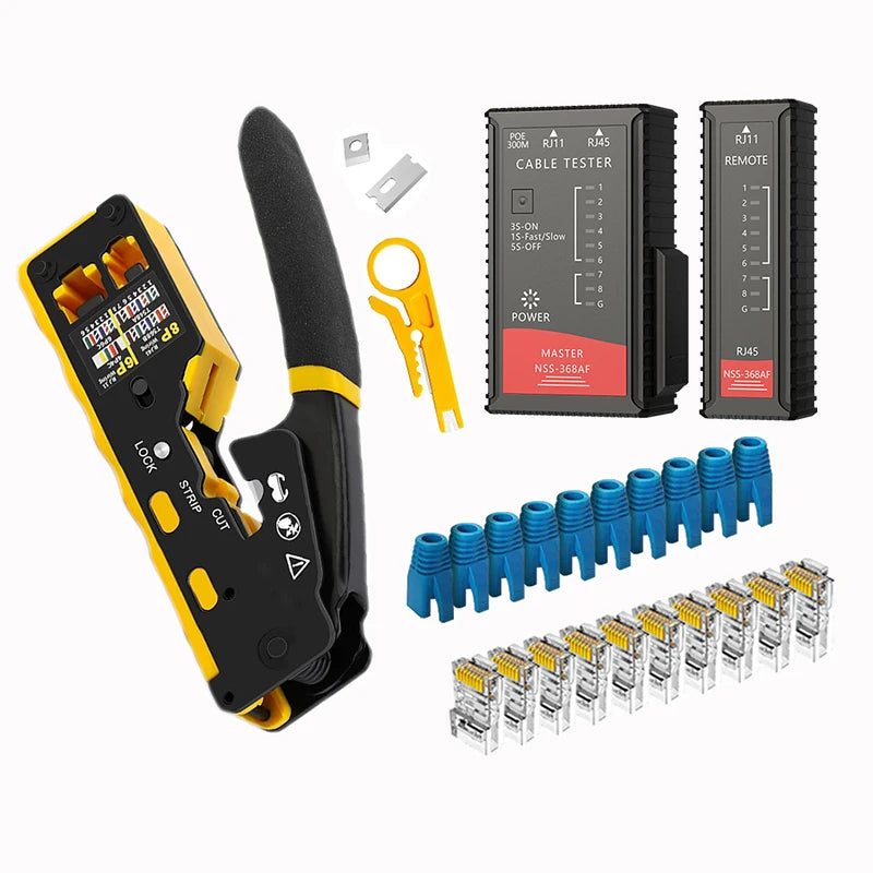 Ethernet Cable Crimping Tool