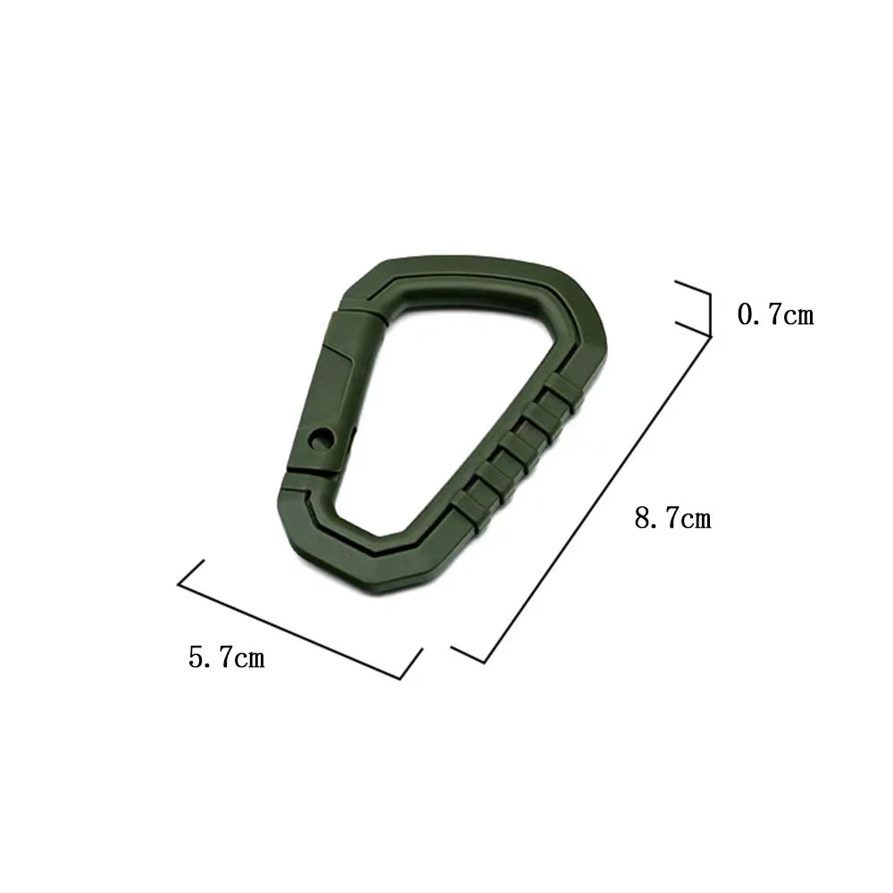 Hiking Outdoor Tactical Carabiner Molle Clip
