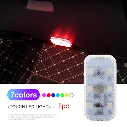 Mini Wireless Car Interior LED Touch Light