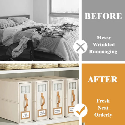Foldable Bed Linen Organizer