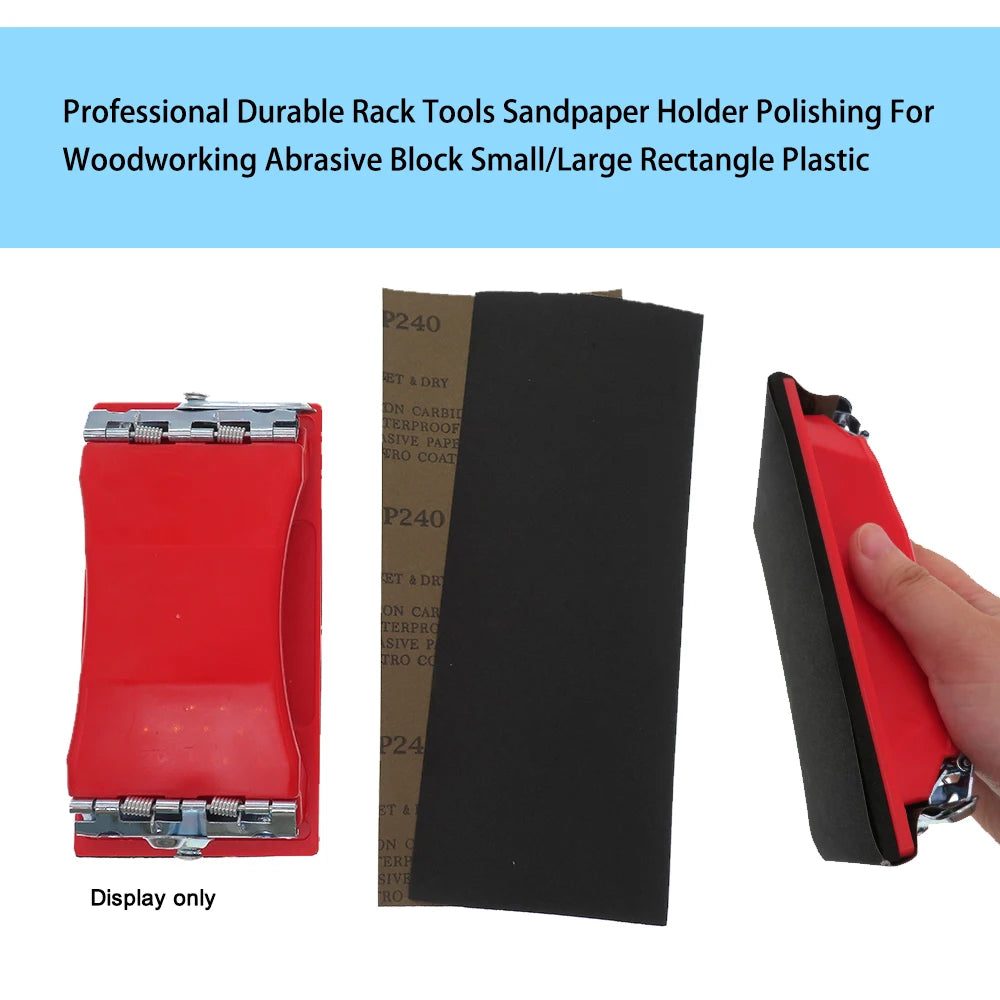 Clip-On Hand Sanding Block