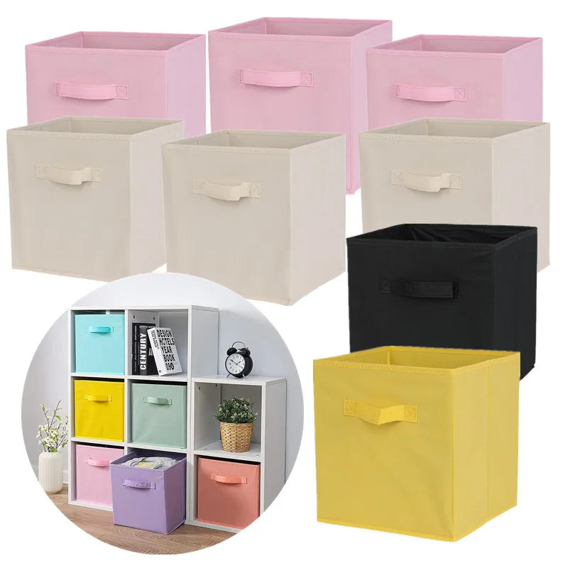 Collapsible Fabric Storage Cube