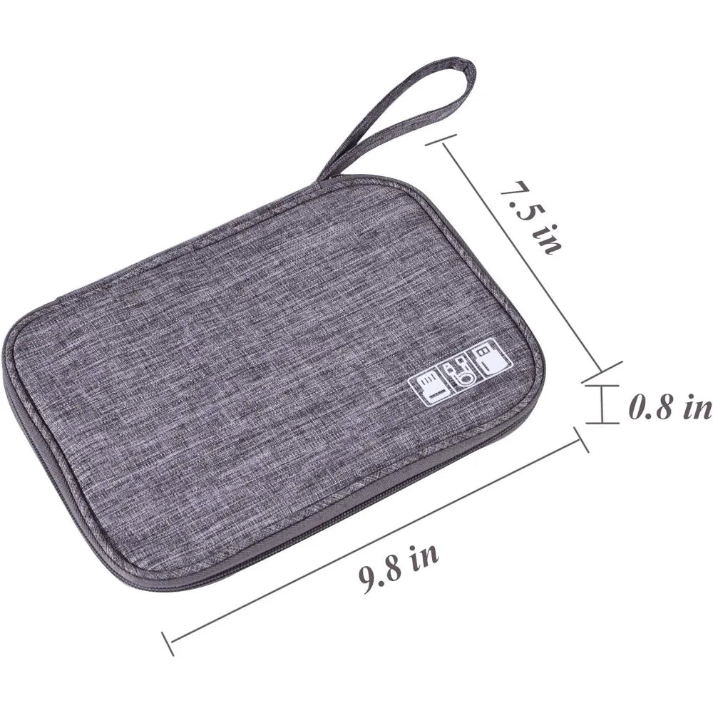 Travel Electronics Organizer Pouch