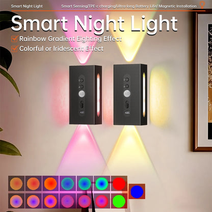 Smart Motion Sensor Magnetic Wall Lamp Light