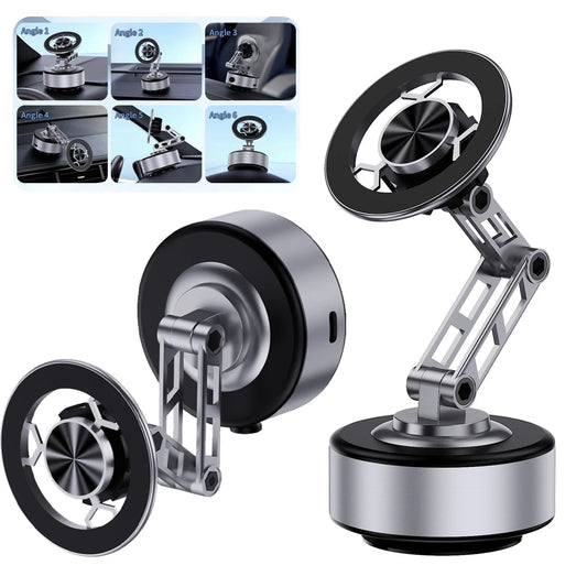 Magnetic Vacuum Adsorption Car Phone Holder