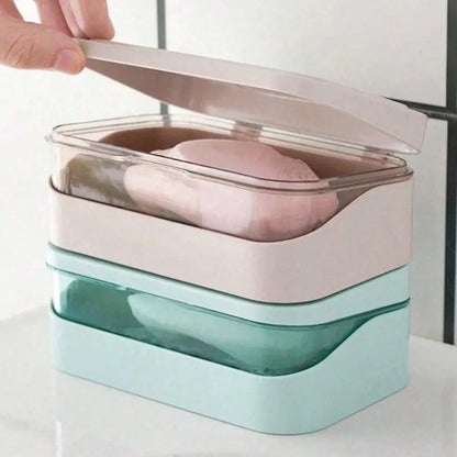 Travel Soap Case with Removable Draining Tray