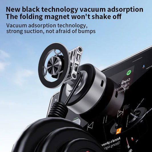 Magnetic Vacuum Adsorption Car Phone Holder