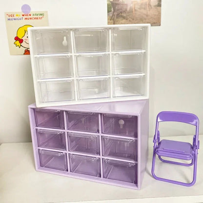 Nine-Compartment Desktop Organizer