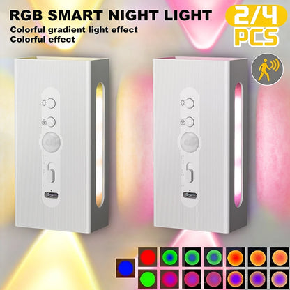 Smart Motion Sensor Magnetic Wall Lamp Light