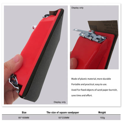 Clip-On Hand Sanding Block