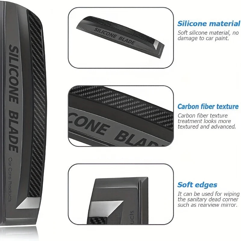 Silicone Scraper Car Windshield Cleaner