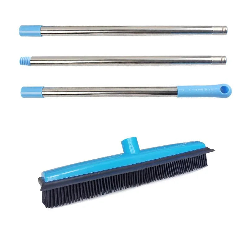 Rubber Broom and Replacement Head