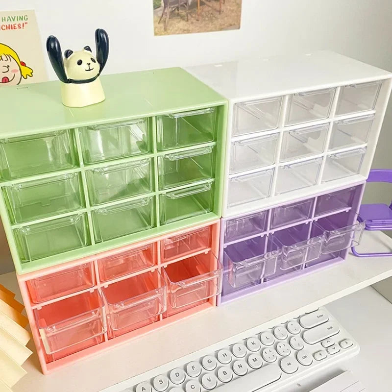 Nine-Compartment Desktop Organizer