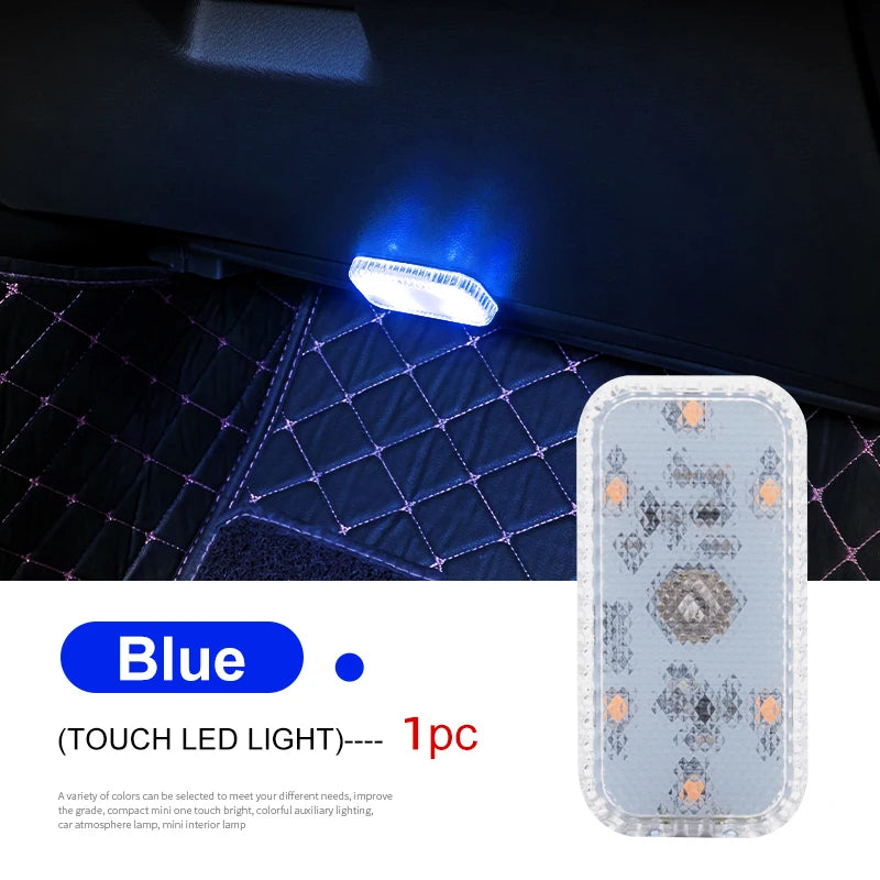 Mini Wireless Car Interior LED Touch Light