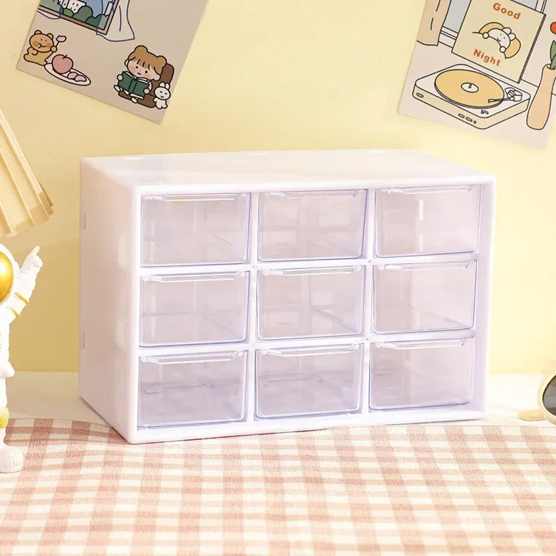 Nine-Compartment Desktop Organizer