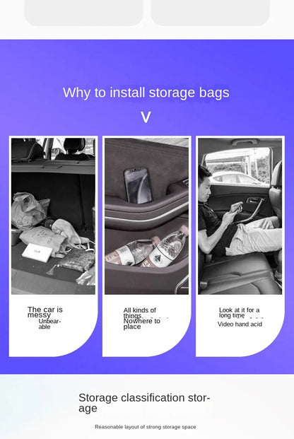Car Seat Storage Organizer