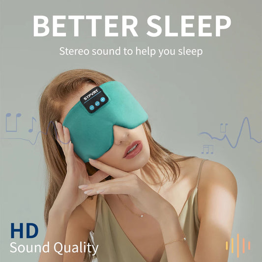 Bluetooth Wireless Headphones Soft Sleep Mask