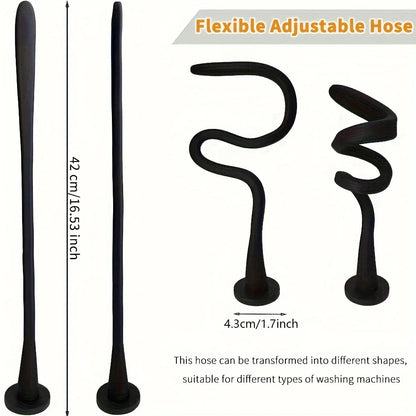Flexible Front-Load Washer Door Prop