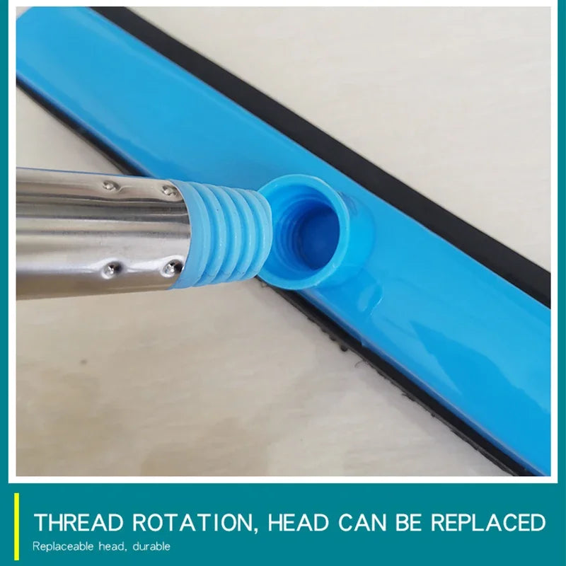 Rubber Broom and Replacement Head