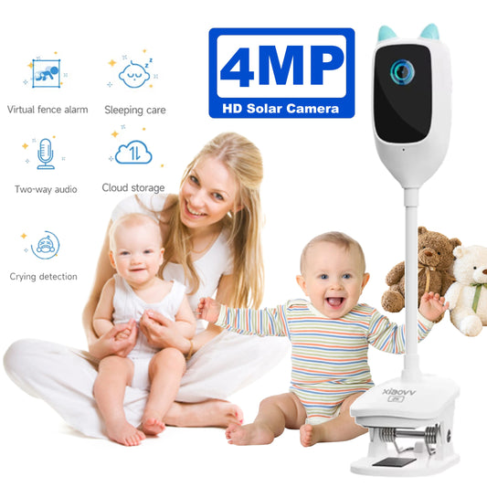 2K WiFi Indoor High-Definition Crying Detection Baby Monitor
