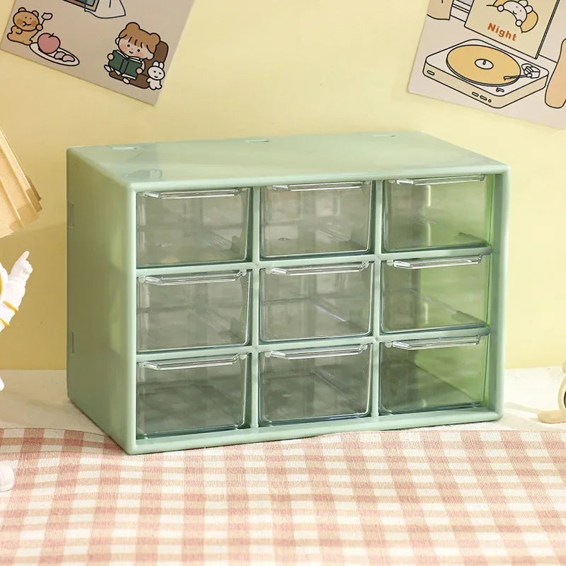 Nine-Compartment Desktop Organizer